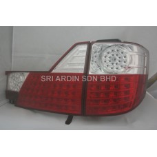 Toyota Alphard 02-06 Red Clear LED Tail Lamp